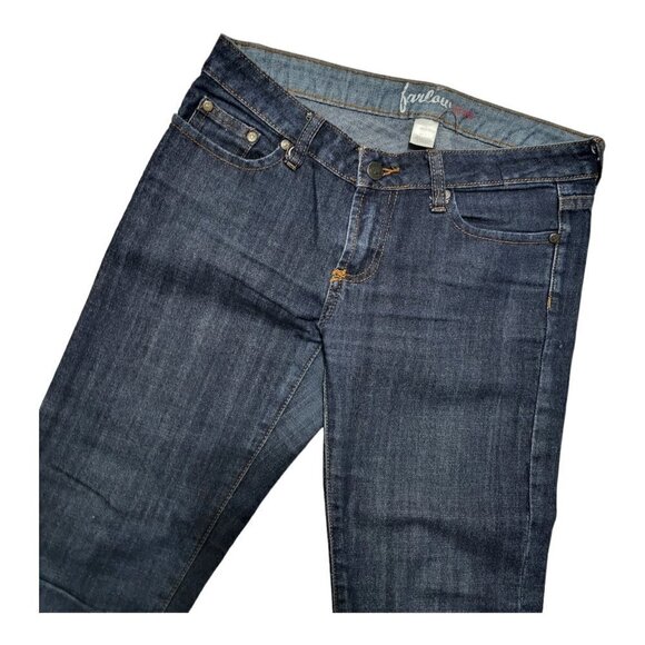 FARLOW Dark Wash Denim Jeans Faith Love Peace Size 3 - Picture 4 of 9